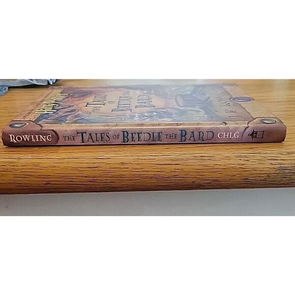 HARRY POTTER The TALES OF BEEDLE THE BARD JK Rowling 1st Edition Auto Signed '08 - Picture 3 of 7